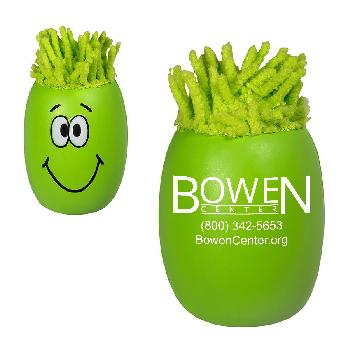 Mop Topper Goofy Stress Reliever/Lime Green